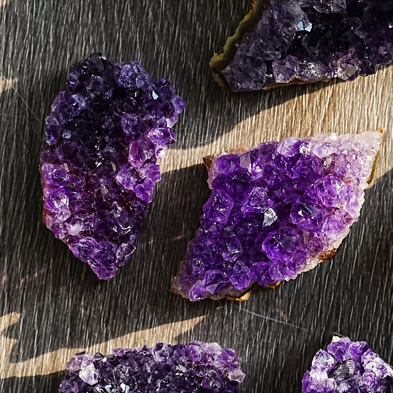 Gemstone Bracelet Healing - 2 pierres d'améthyste naturelle de 60