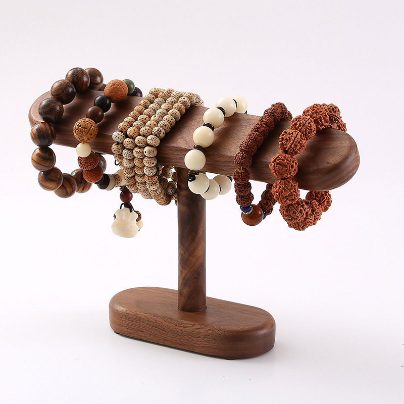 Jewelry And Watches Exhibition - Présentoir de comptoir en bois de