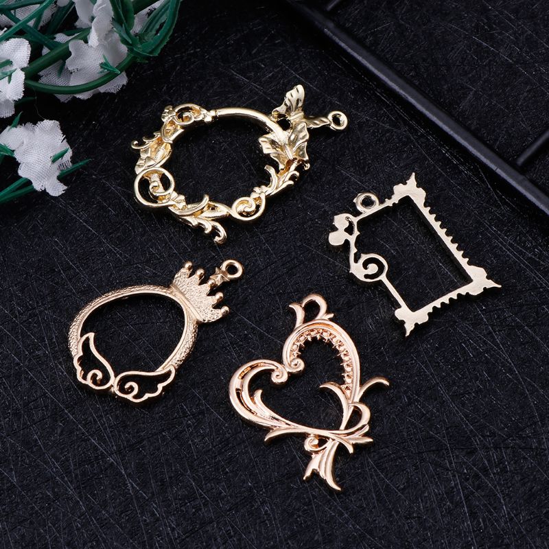 Jewelry Making Watches - Cadre métallique Antique en résine époxy,