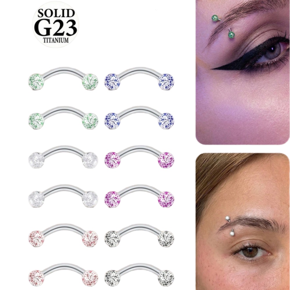 Christina Jewelry & Watches Marguerite Ørestik Forgyldt Sølv - 2 pièces 16G 8/10mm en alliage