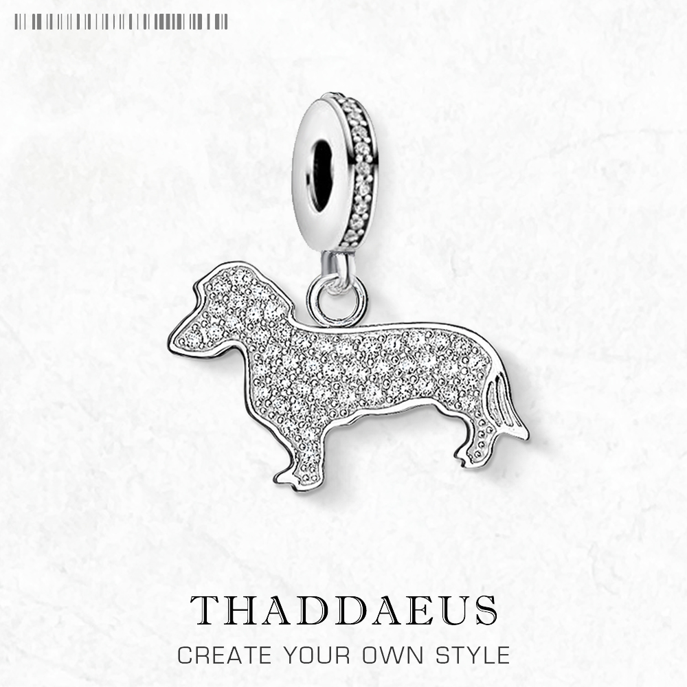 Mens Dog Tag Necklace - Pendentif à breloques en argent Sterling
