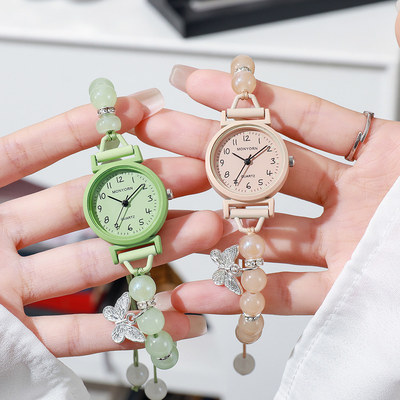 Jewelry Making Watches - Montre pour femme, style étudiant, ornée