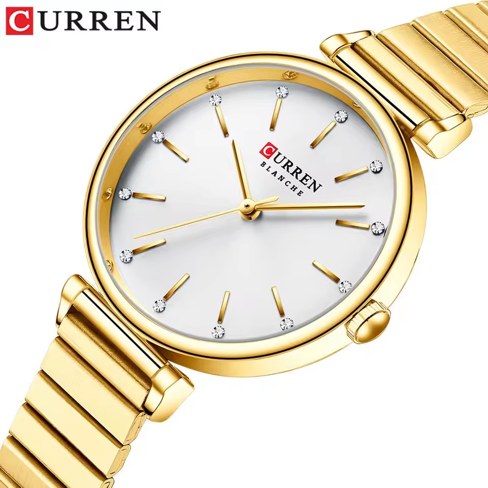 Jewelry Watches Silver - CURREN 9081 Montre à quartz exquise