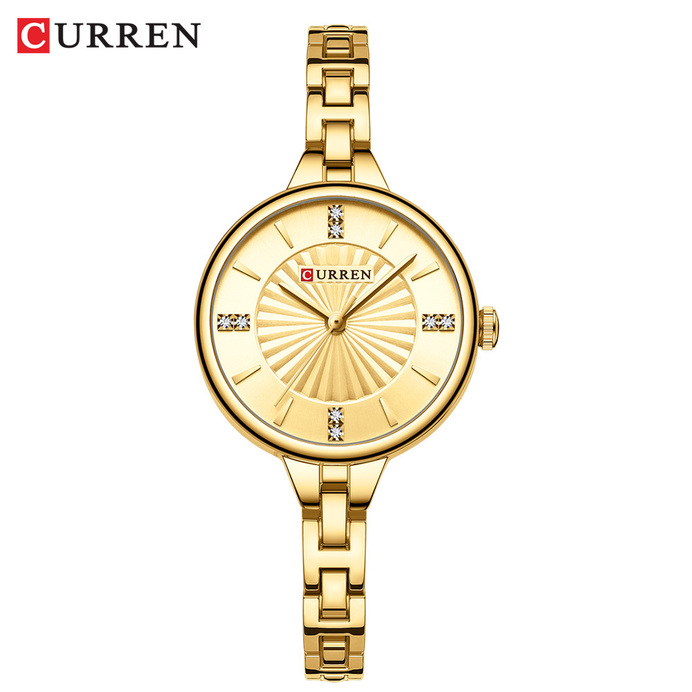 Jewelry Watches Silver - CURREN 9097 montre à Quartz pour