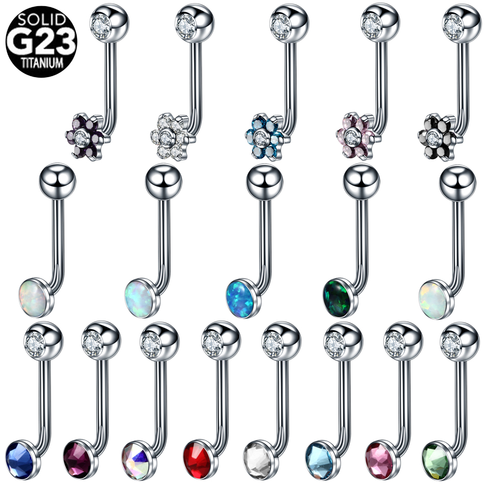 Christina Jewelry & Watches Marguerite Ørestik Forgyldt Sølv - 1PC titane Christina capuche verticale piercing