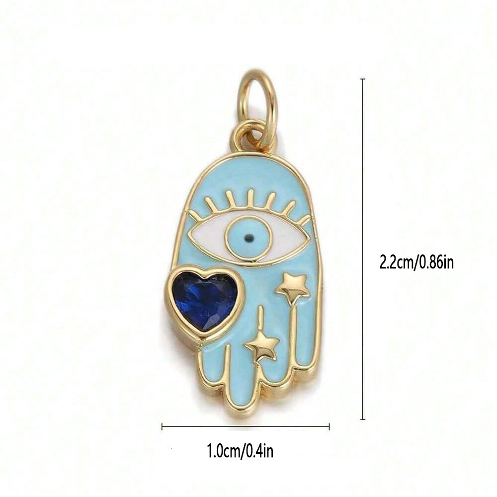 1 pièce en cuivre plaqué zirco - Moon Star Earrings avis et prix