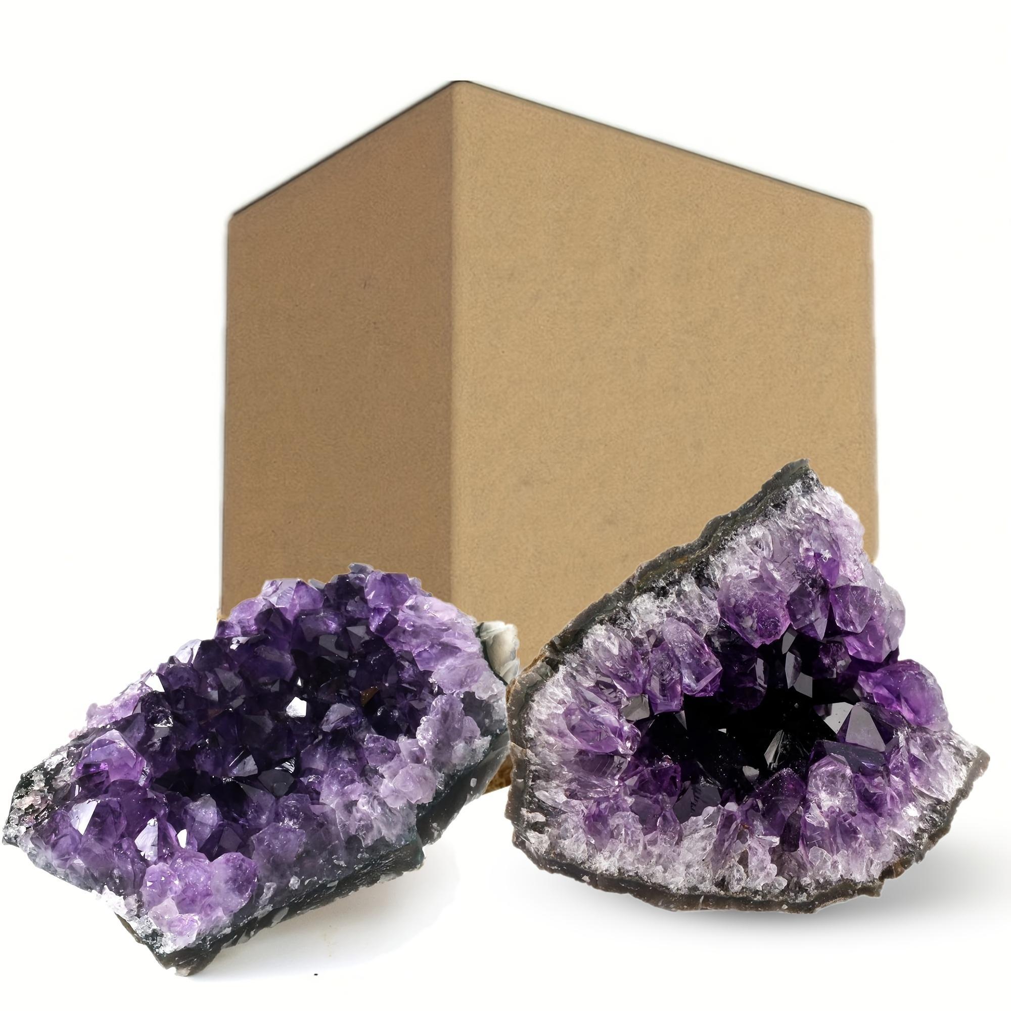 2 pierres d'améthyste naturell - Gemstone Bracelet Healing avis et prix