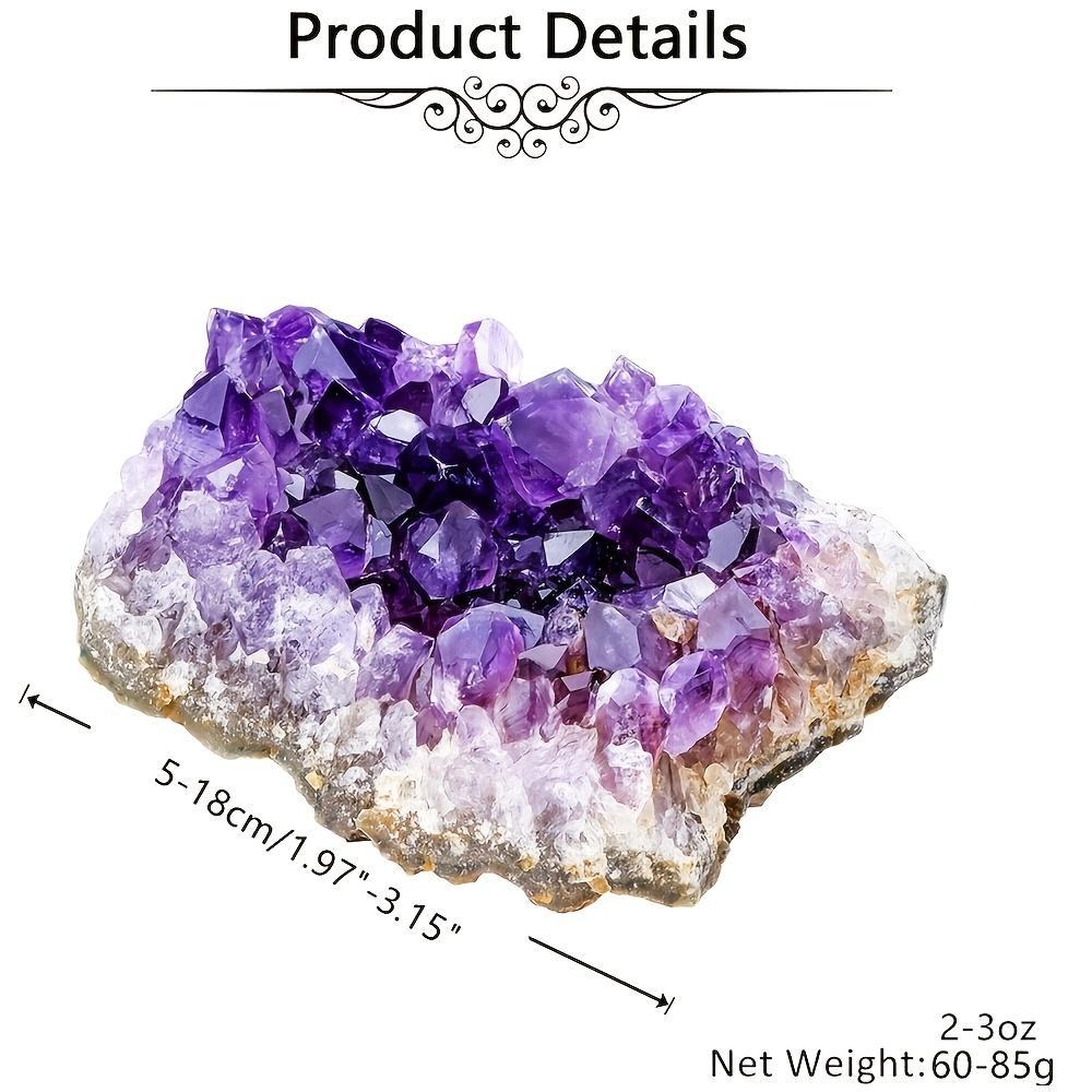 2 pierres d'améthyste naturell - Gemstone Bracelet Healing avis et prix