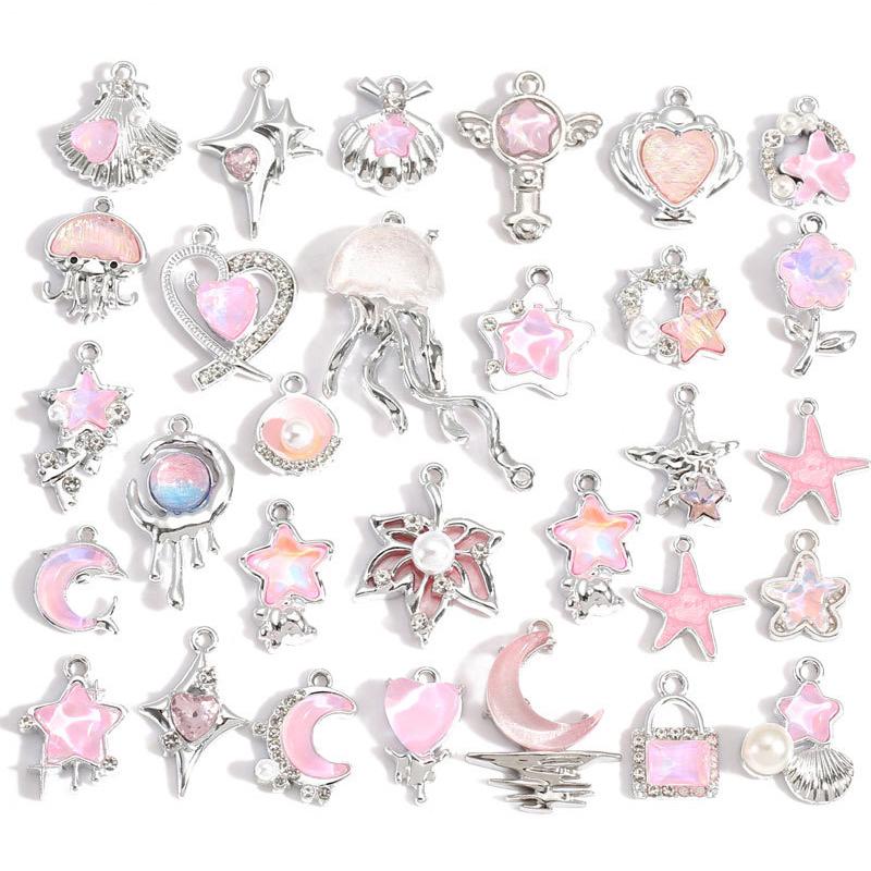 Pendentifs étoile et lune en a - Moon Star Earrings avis et prix