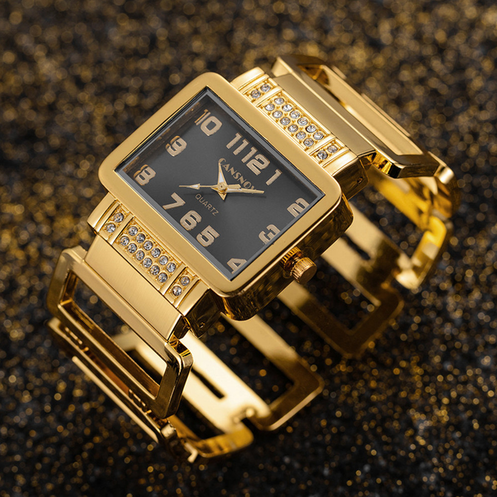 Cansnow Rectangle dames montre - Jewelry Watches Silver avis et prix