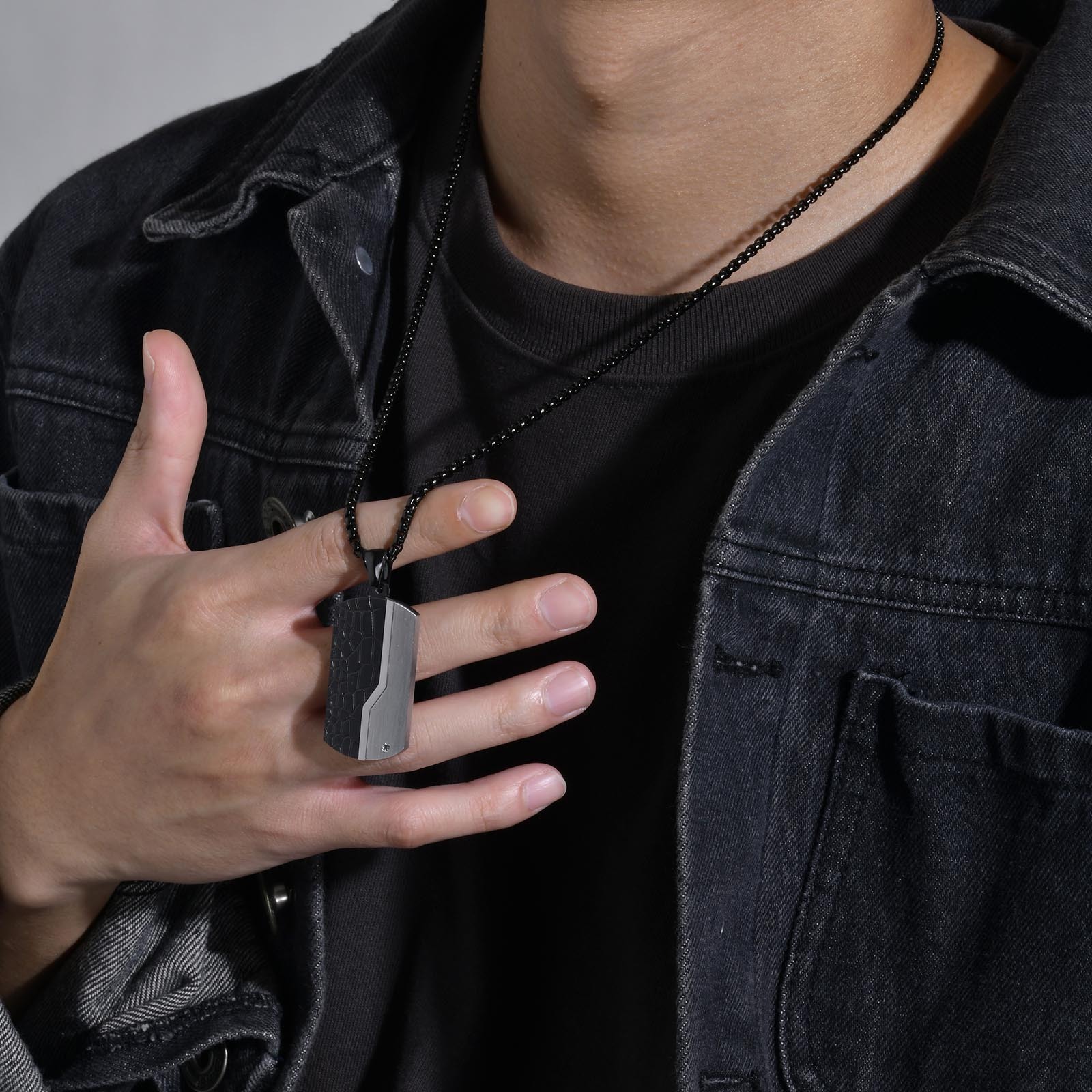 Collier pendentif élégant pour - Mens Dog Tag Necklace avis et prix