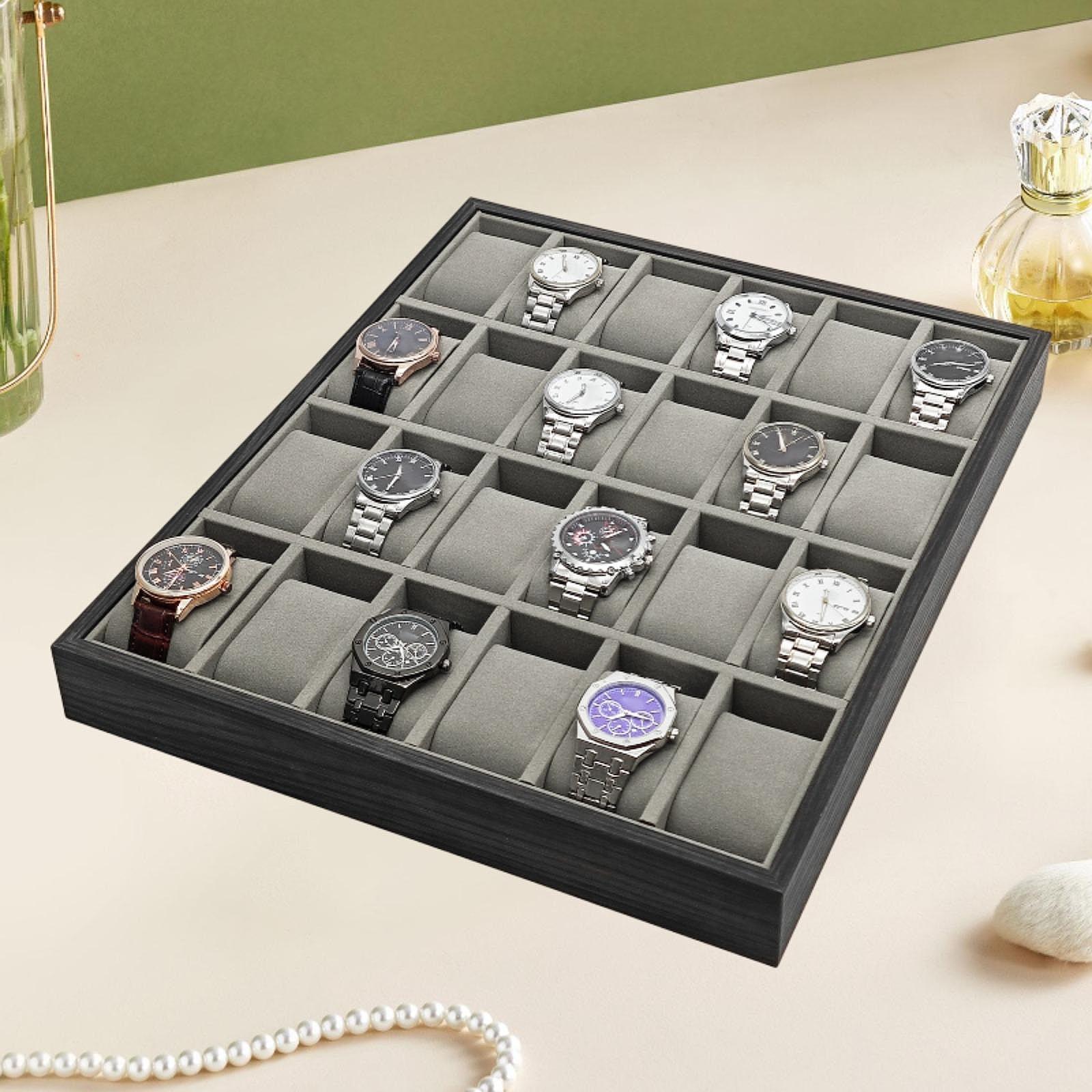 Plateau de rangement de montre - Jewelry And Watches Exhibition avis et prix