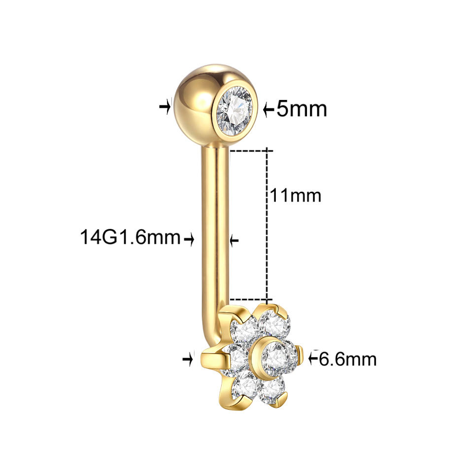 1PC titane Christina capuche v - Christina Jewelry & Watches Marguerite Ørestik Forgyldt Sølv avis et prix