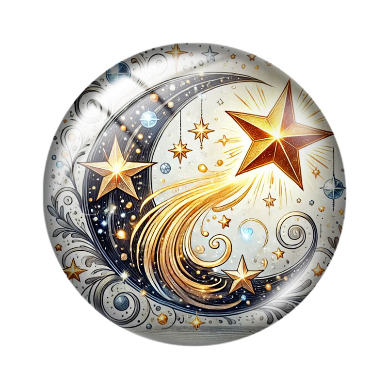 Mystic Star Moon – Cabochons e - Moon Star Earrings avis et prix