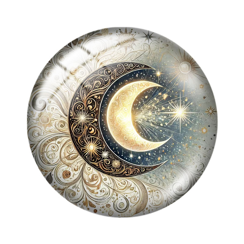 Mystic Star Moon – Cabochons e - Moon Star Earrings avis et prix