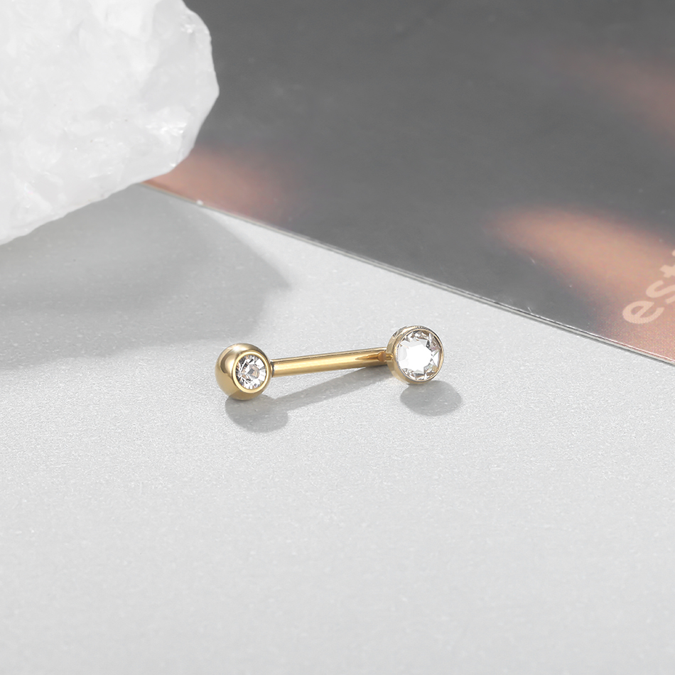 Piercings de Capuche Verticale - Christina Jewelry & Watches Marguerite Ørestik Forgyldt Sølv avis et prix