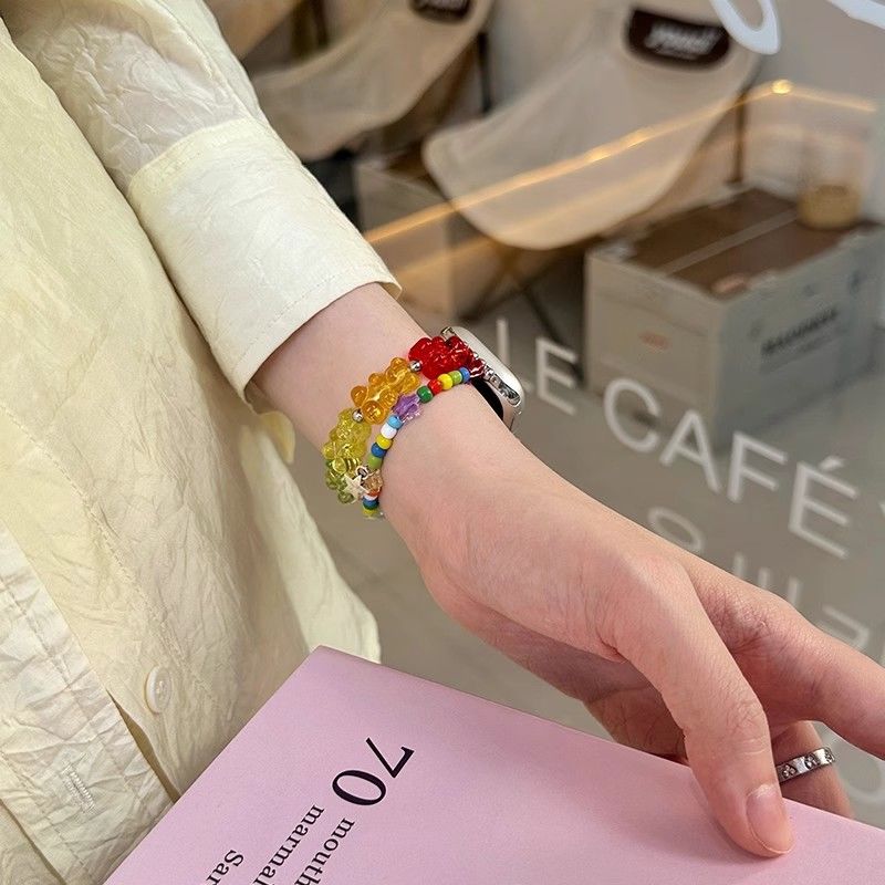 Perle gommeuse ours compatible - Jewelry Making Watches avis et prix