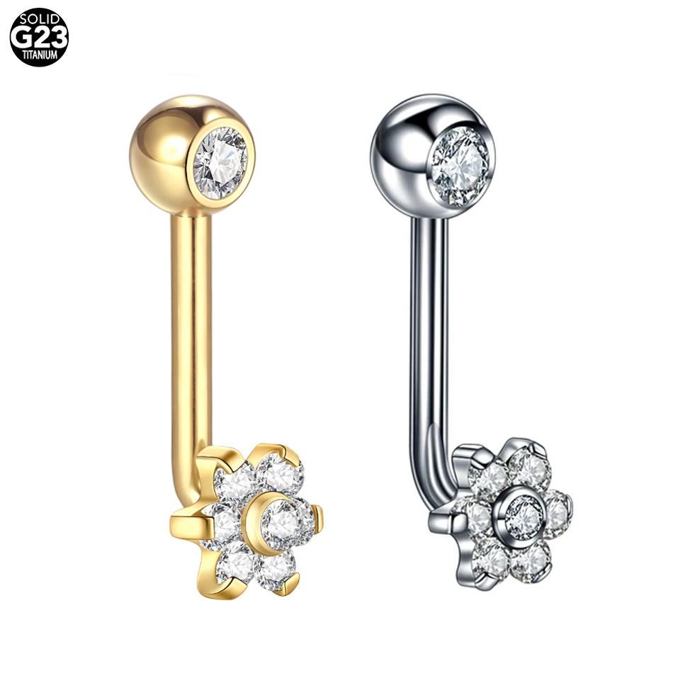 Piercing de Capuche Verticale  - Christina Jewelry & Watches Marguerite Ørestik Forgyldt Sølv avis et prix