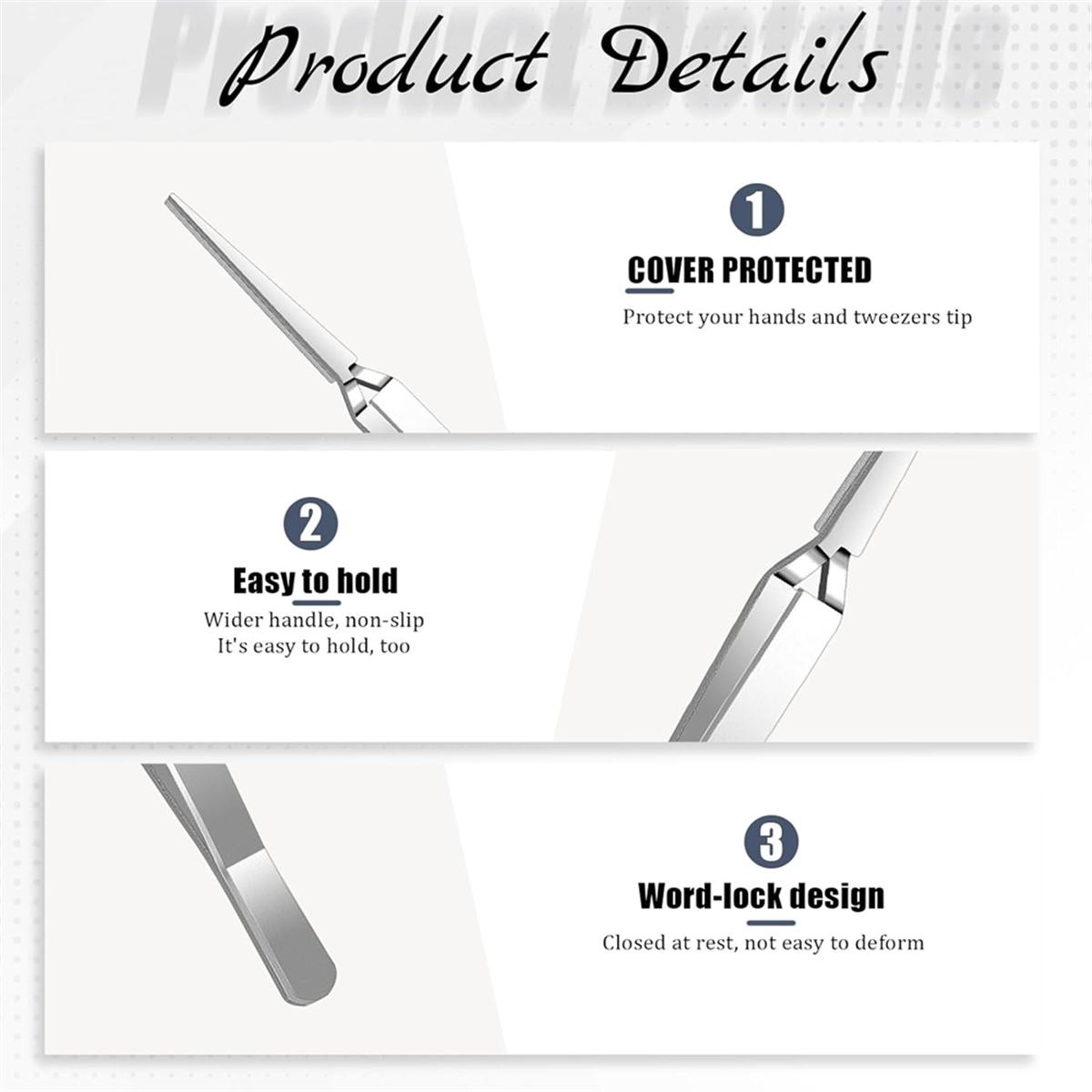 Pincettes artisanales, 6 pièce - Jewelry Making Watches avis et prix
