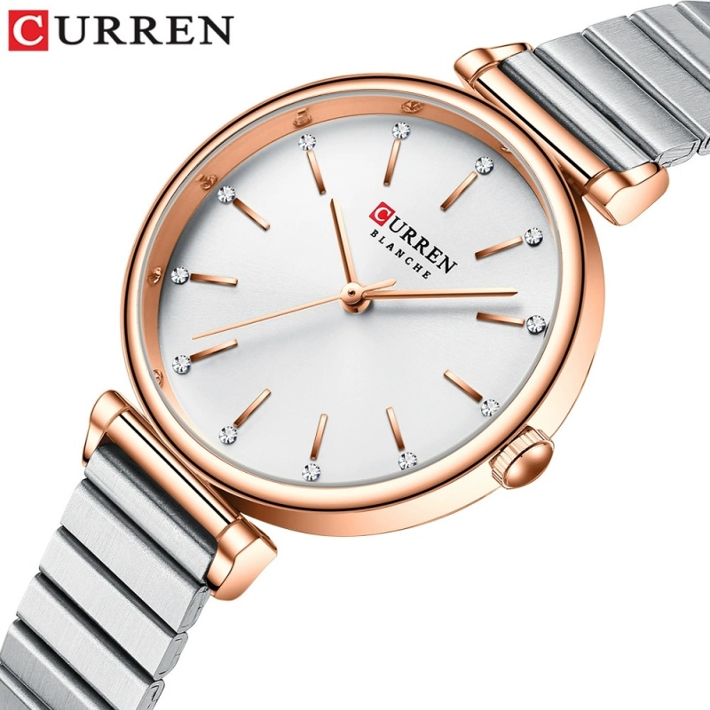 CURREN 9081 Montre à quartz ex - Jewelry Watches Silver avis et prix