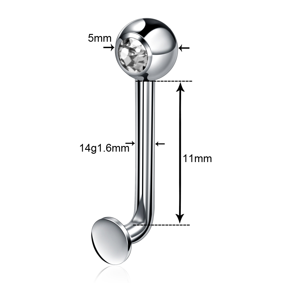 1 PC ASTM F136 titane Christin - Christina Jewelry & Watches Marguerite Ørestik Forgyldt Sølv avis et prix