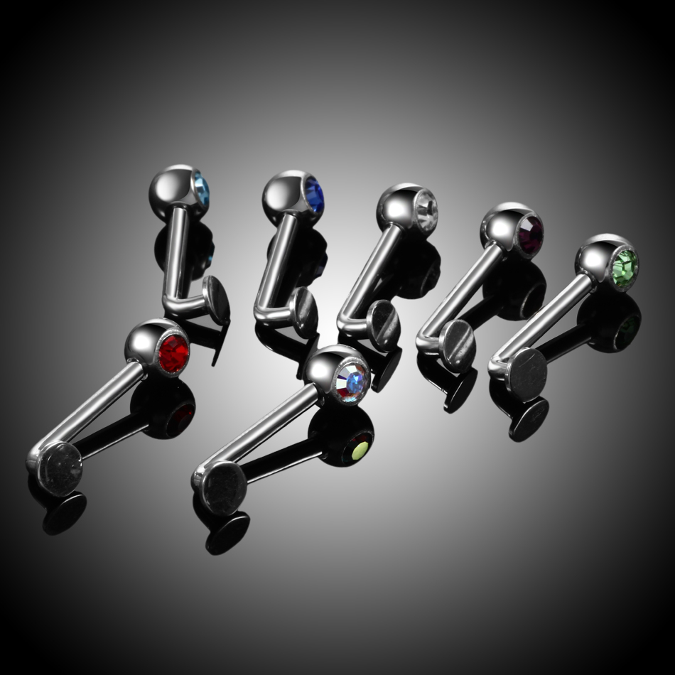1PC nombril anneaux Piercing t - Christina Jewelry & Watches Marguerite Ørestik Forgyldt Sølv avis et prix