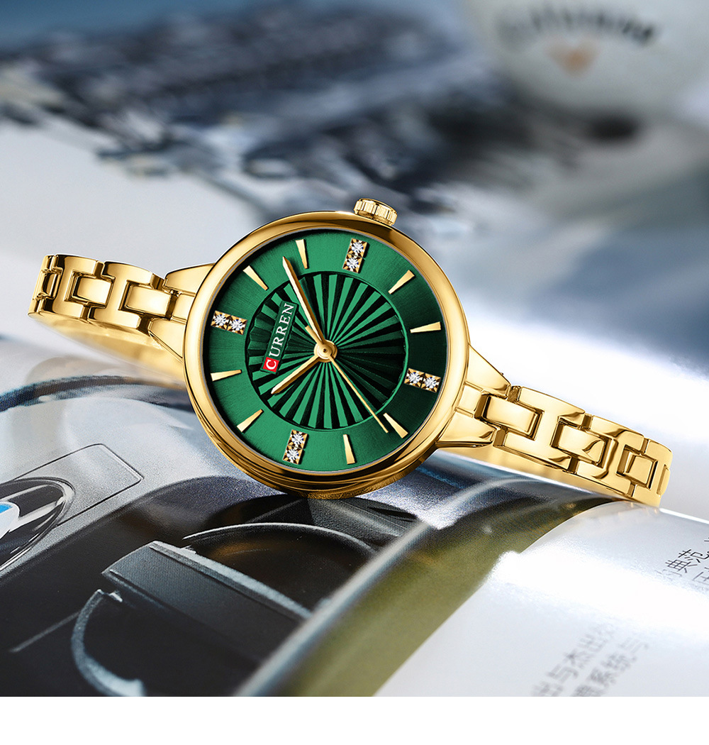 CURREN 9097 montre à Quartz po - Jewelry Watches Silver avis et prix