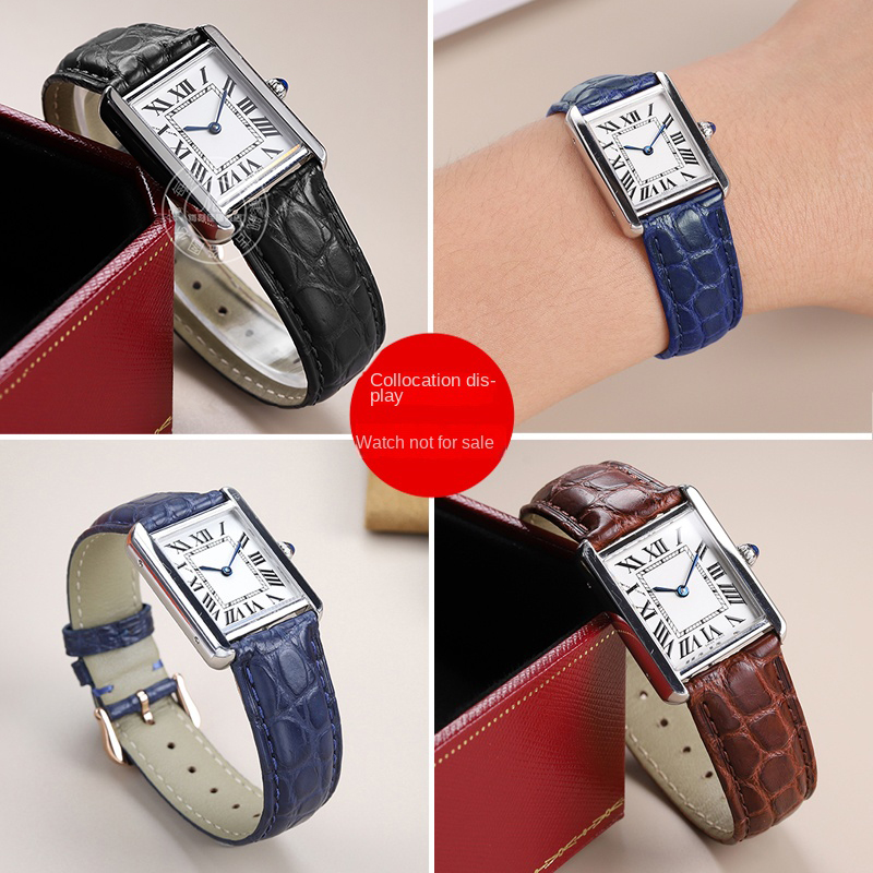 Bracelet en Cuir de Crocodile  - Cartier Watch Tank avis et prix