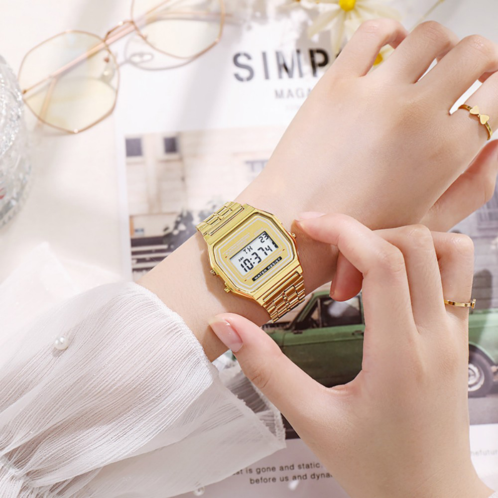 Montre numérique élégante pour - Jewelry Watches Silver avis et prix