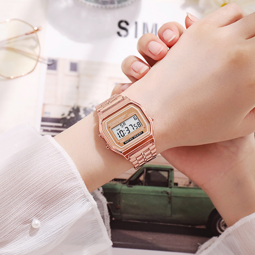 Montre numérique élégante pour - Jewelry Watches Silver avis et prix