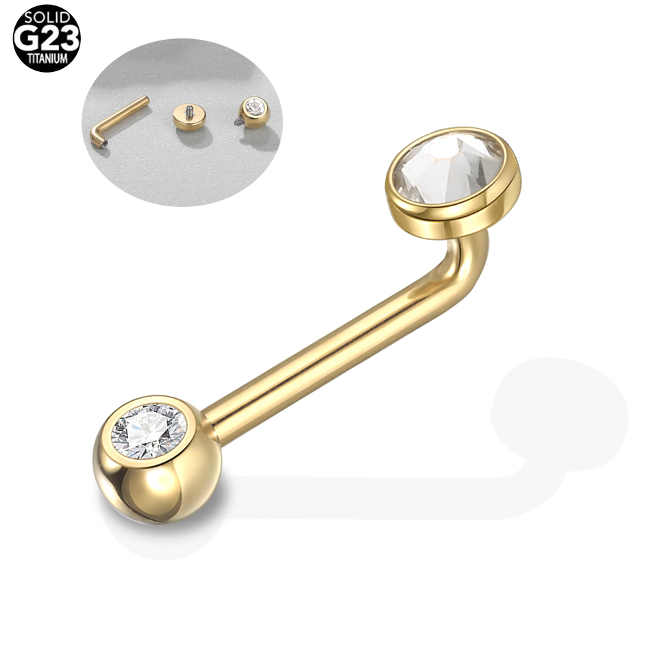 1 PC G23 titane Christina capu - Christina Jewelry & Watches Marguerite Ørestik Forgyldt Sølv avis et prix