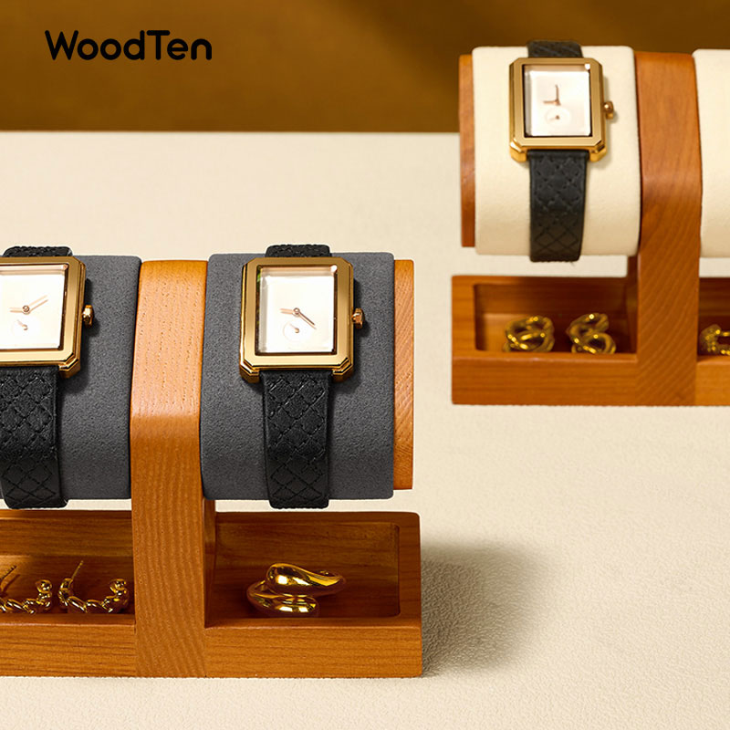 Présentoir à montres en bois W - Watches Jewelry Holder avis et prix