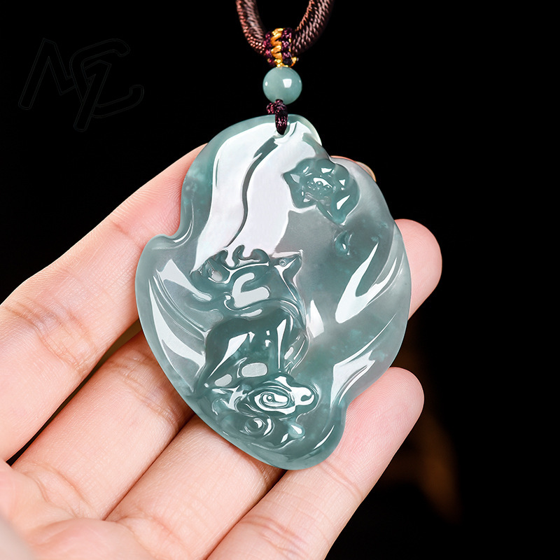 Collier pendentif en jade émer - Jewelry & Watches Ltd avis et prix