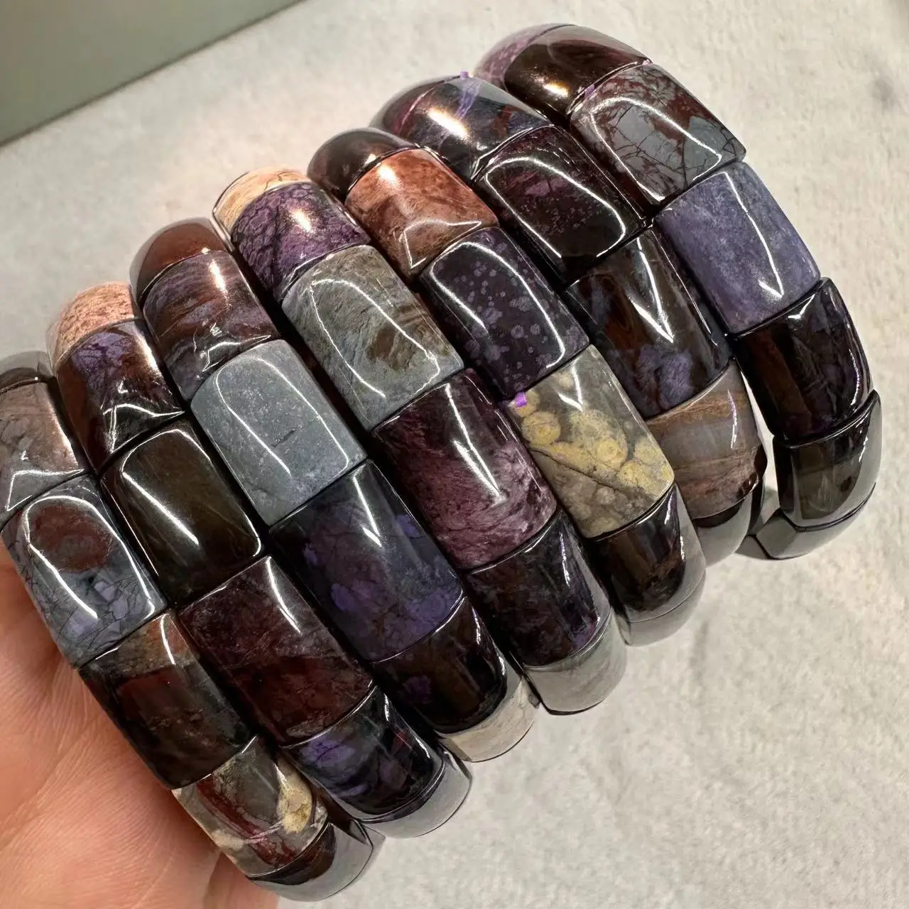 Bracelet Sugilite naturelle AA - Gemstone Bracelet Healing avis et prix