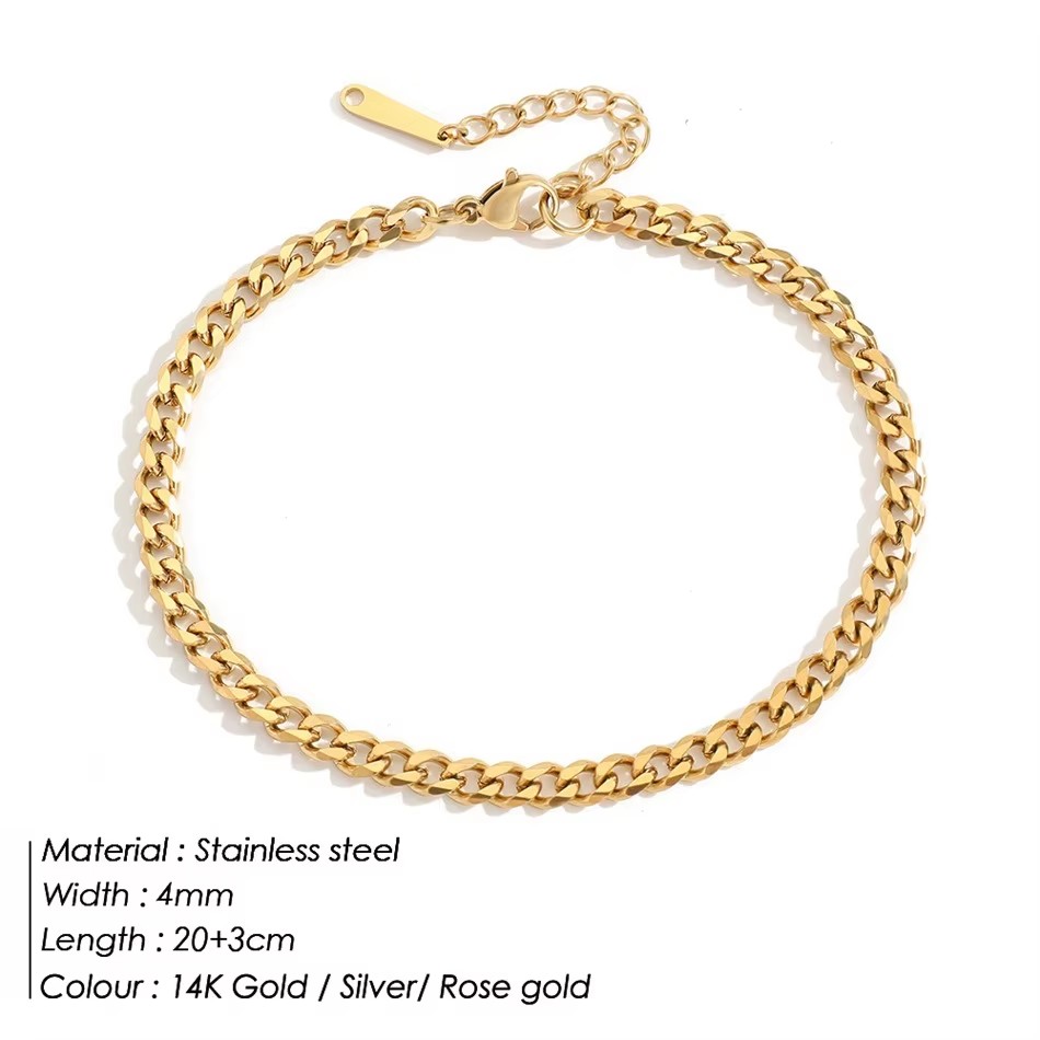 Chaînes de cheville cubaines s - Anklet Foot Chain avis et prix