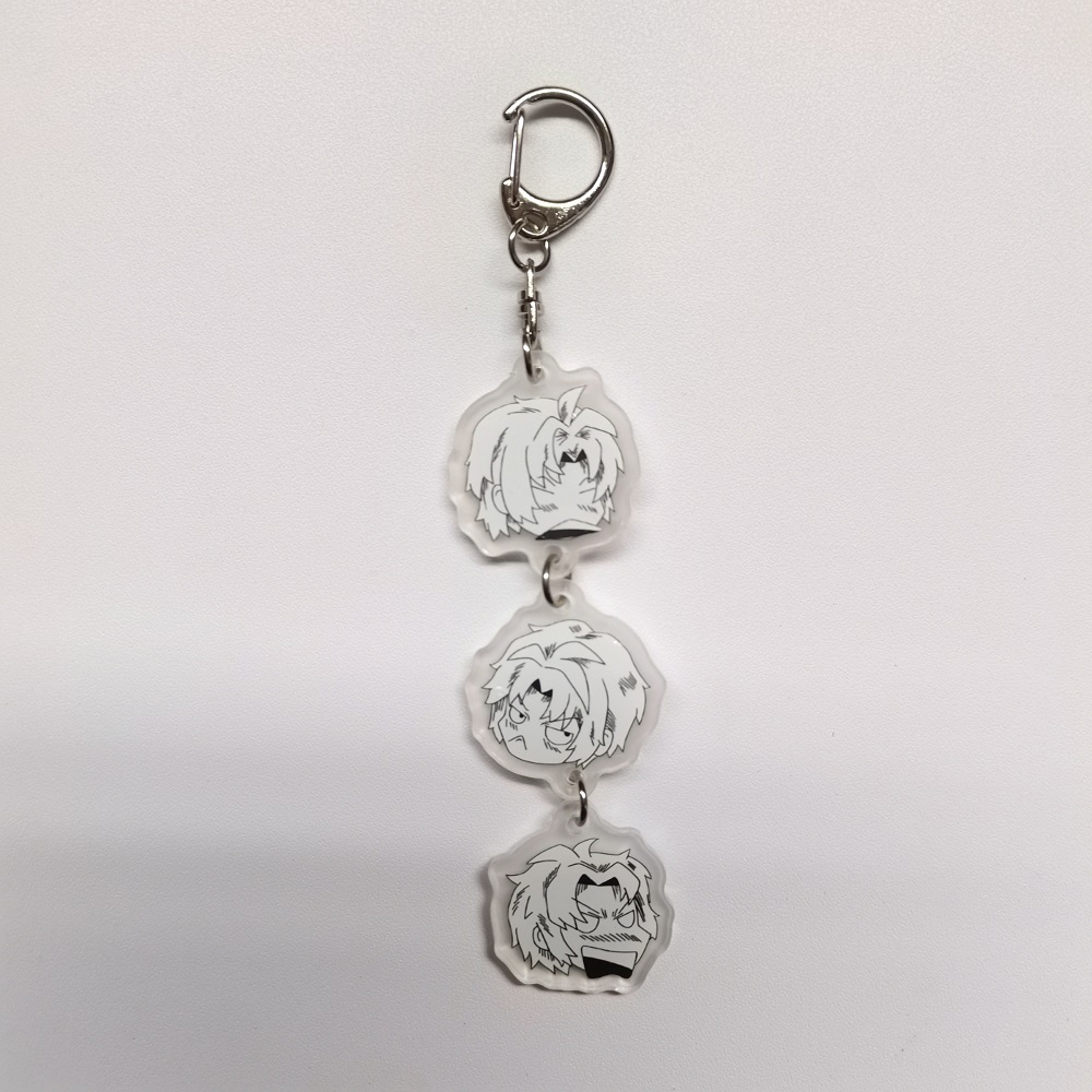 Porte-clés Anime en acrylique, - Mens Dog Tag Necklace avis et prix
