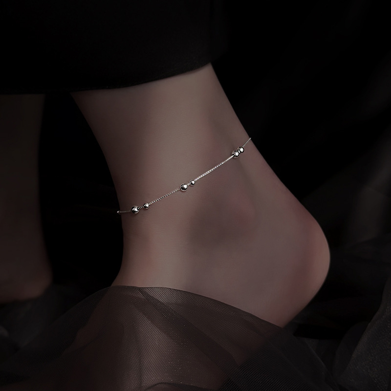 Chaîne de cheville en argent S - Anklet Foot Chain avis et prix