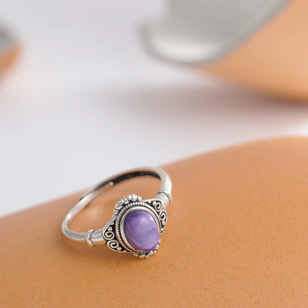 Bague ajustable en argent mass - Birthstone Ring Set avis et prix