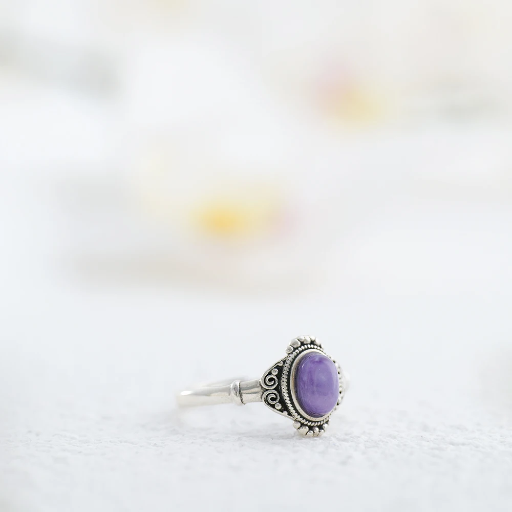 Bague ajustable en argent mass - Birthstone Ring Set avis et prix